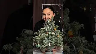 Если для обычной ёлочки нет места, то можно сделать мини вариант 