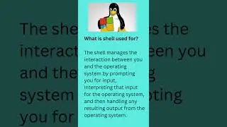 What is the Shell | What is shell used for? |Most popular Shell Types  #linux #linux_tutorial