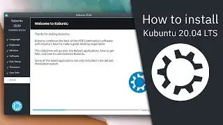 How to install Kubuntu 20.04 LTS