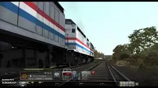 Riding a Amtrak (American Train)/Part #1 / 14 Wagon