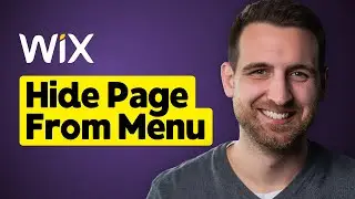How to Hide Pages From Menu on Wix