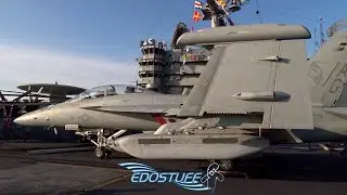 USS Harry S. Truman CVN-75 Aircraft Carrier Tour - Split Croatia