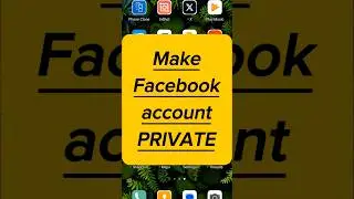 How to private your Facebook account | Make Facebook account private | FB account private krna