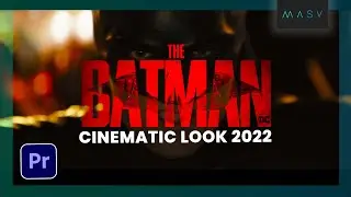 Recreate THE BATMAN Look in Premiere Pro | Color Grading Tutorial