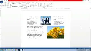 How to create Newspaper in ms word | Ms word tutorials