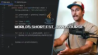 worlds shortest Java course