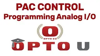 PAC Control: Programming with Analog IO