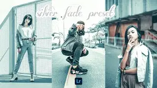 Silver fade - PRESET | lightroom mobile preset | lightroom preset | gray preset