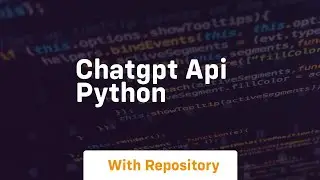 chatgpt api python