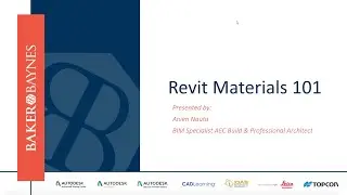 Level Up Your BIM Journey Webinar: Autodesk Revit Materials 101