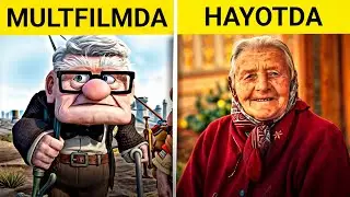 Mult filmlardagi sirlar? | Yuqoriga multfilmi Uzbek tilida 