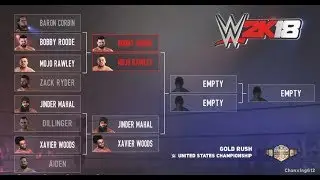 WWE U.S. Title Tournament- WWE-2K18-Gameplay-Royal rumble 2018