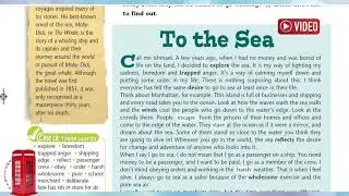 Excel 8 grade Module 5 b Moby Dick, To the sea, Herman Melville