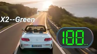 X2 Speedometer, USB connection, plug and play