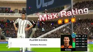 Dream League Soccer 2021 | Cristiano Ronaldo Max Rating Upgrade + Performance | DLS 21 Mobile