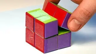 TUTORIAL - How To Make An INFINITY CUBE Out Of Paper!