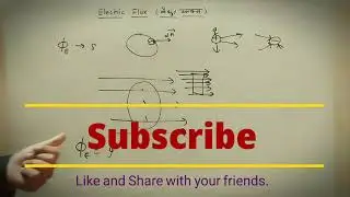 Electric Flux इलेक्ट्रिक फ्लक्स Physics for 12th and Competitive Exam for all board. #Physics II