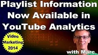 YouTube Analytics Playlist Information