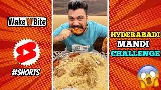 BIRYANI HONA TOH HYDERABAD AANA🔥 | HYDERABADI BIRYANI | Wake’N’Bite 