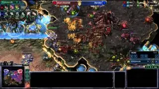 HD Starcraft 2 Bomber v Scarlet TvZ g3