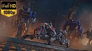 Bumblebee (2018) - Optimus prime vs Decepticons fight scene [HD 1080p]