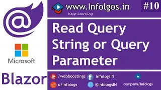 Read QueryString in ASP NET Core Blazor | infologs