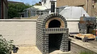 Finishing my DIY pizza oven build