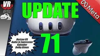 Meta Quest 3 Update 71 / Deutsch /Horizon OS / Raumeinrichtung / Kalender