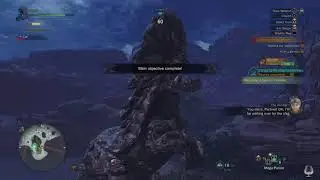 My Barroth Fight Ended With 2 Stones? - Monster Hunter World