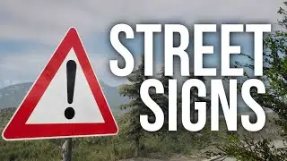 How to make REALISTIC STREETSIGNS in Unreal Engine 5