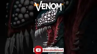 VENOM : digital sculpting for MARVELSTUDIOS #3dart #blender #autodeskmaya #marvel #marvelstudios