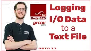 Use Node-RED to Log I/O Data to a Text File
