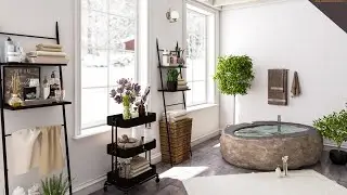INTERIOR RENDERING 3DS MAX, CORONA , COMPLETE TUTORIAL #1
