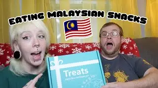 Trying Malaysian Snacks With My Boyfriend!