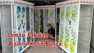 Lemari pakaian 4 pintu paling Laris