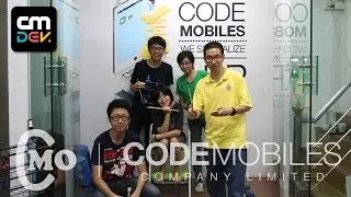 CodeMobiles Creative Office - เพ้นท์ผนังห้องตีปิงปอง