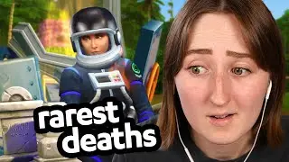 all of the RAREST deaths in The Sims 4