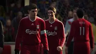 PES 2010 2024 Gameplay Liverpool VS Manchester United