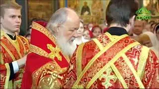 Божественная литургия из Успенского собора Московского Кремля. 09.04.2018