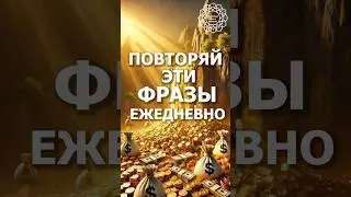 Хочешь быть богатым? Тогда повторяй эти фразы ежедневно💰 