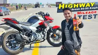 Hero Xtreme 125 : Highway Mileage Test | Speed 80 to 90 Kmph | Best in 125 cc or Not ?
