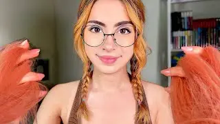 ASMR Girl In The Back Of The Class Plays With Your Hair 💇‍♀️ Personal Attention, Layered Sounds