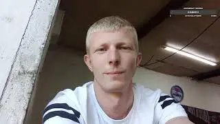 первый стрим с гаража)))
