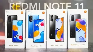 Грязные тайны Xiaomi! Обзор Redmi Note 11 vs 11 Pro vs 11 Pro 5G vs 11S / СРАВНЕНИЕ / КАМЕРА / ТЕСТЫ