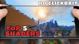 TOP 5 REALISTIC ULTRA SHADERS 2020 FOR MINECRAFT PE MCPE 1.12 / 1.13 / 1.14 / 1.16 MCPE SHADERS