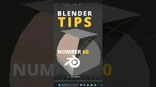 Blender Tip 60 Stop Overlapping ✔️ #blender #blender3d #blendertutorial #tutorial