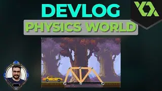 Devlog bridge builder with cool car physics in game maker studio