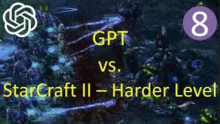 GPT4 vs. StarCraft II – Harder Level