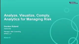 KPMG: Analyze, Visualize, Comply. Analytics for Managing Risk