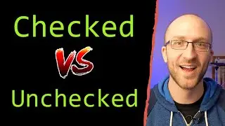 Checked vs. Unchecked Exceptions in Java Tutorial - Whats The Difference?